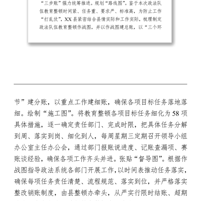 2021政法队伍教育整顿工作简报