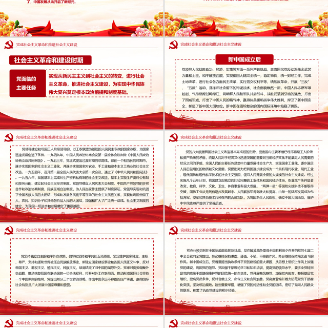 中共中央关于党的百年奋斗重大成就和历史经验的决议党课PPT