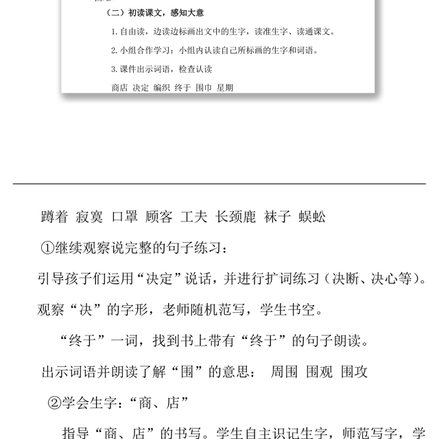 2022蜘蛛开店教案课文第20课小学二年级语文下册部编人教版