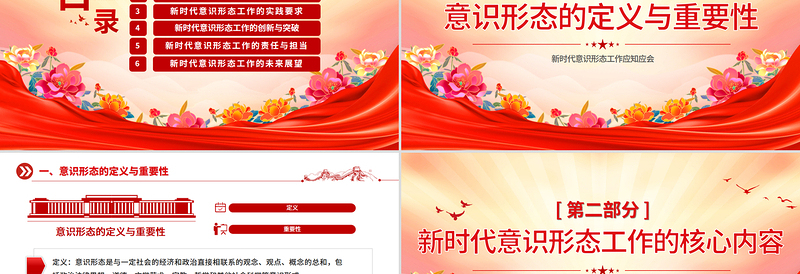 党政风新时代意识形态工作应知应会PPT辅导党课
