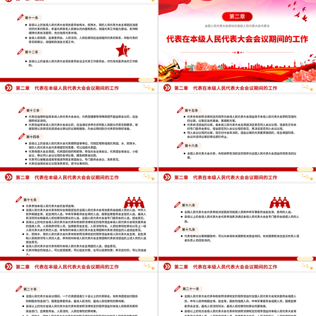 新修订《全国人民代表大会和地方各级人民代表大会代表法》PPT课件