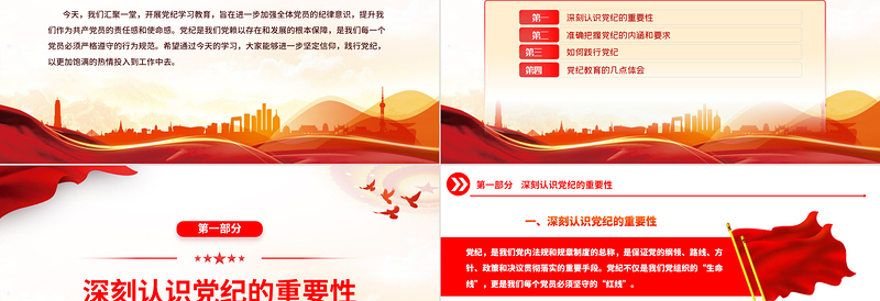 2024年党纪学习教育主题宣讲坚定信仰践行党纪PPT党课课件