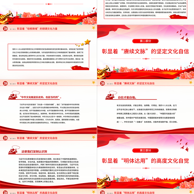 2023习近平文化思想PPT铸就中华文化新辉煌的根本遵循全国宣传思想文化工作会议精神社会主义新文化党课下载