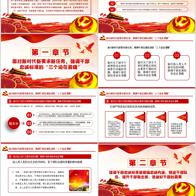 新时代为何要强调干部忠诚标准PPT模板