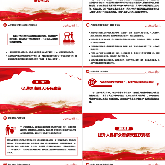 2024深化医药卫生体制改革PPT提升人民群众看病就医获得感课件下载