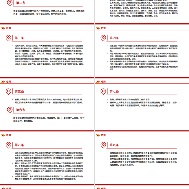 新修订版《中华人民共和国传染病防治法》PPT课件