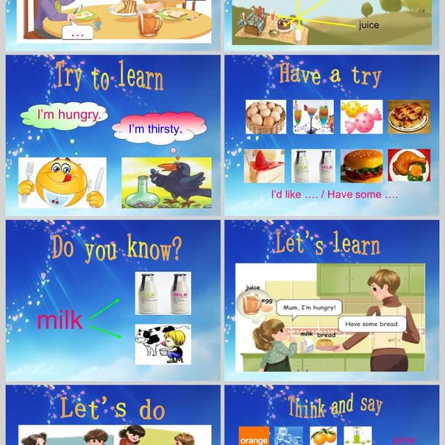 Unit 5 Let’s eat!第二课时课件PPT模板
