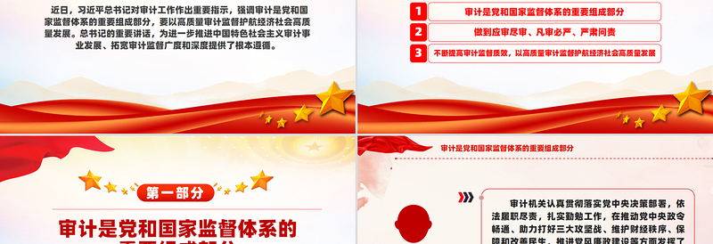 以高质量审计监督护航经济社会高质量发展PPT课件下载