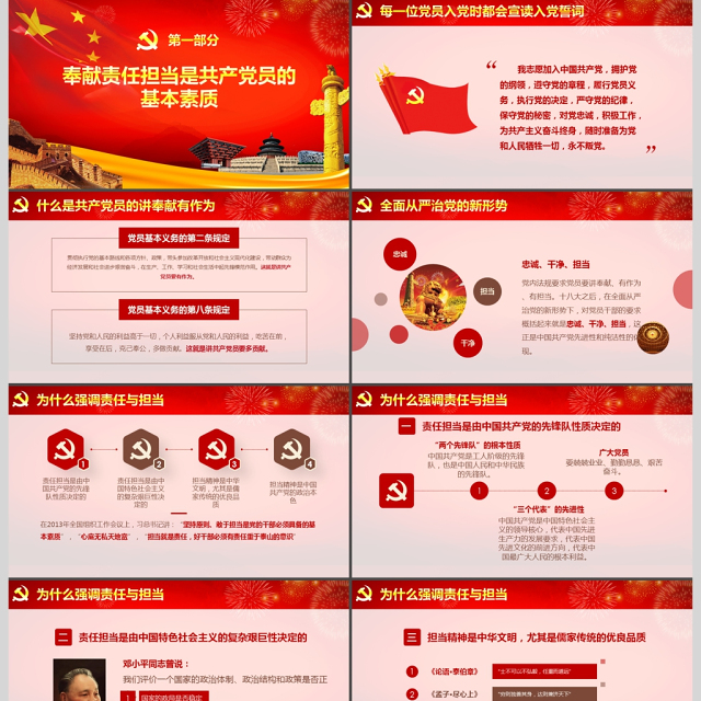 喜迎十九大做合格共产党员培训课件PPT