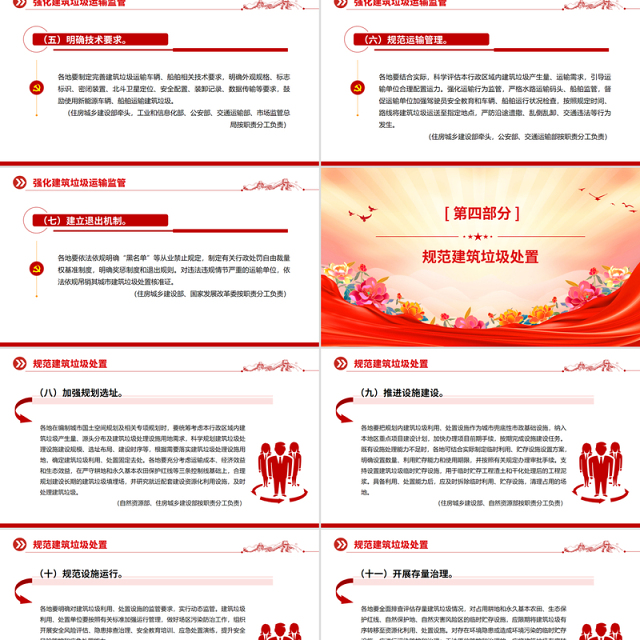 精品《关于进一步加强城市建筑垃圾治理的意见》PPT课件