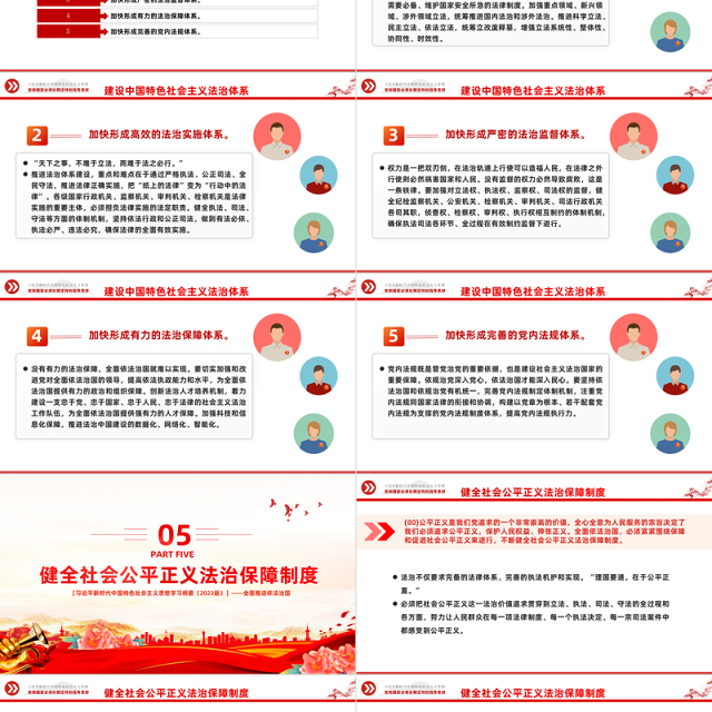 2023全面推进依法治国——关于新时代坚持和发展中国特色社会主义的法制保障