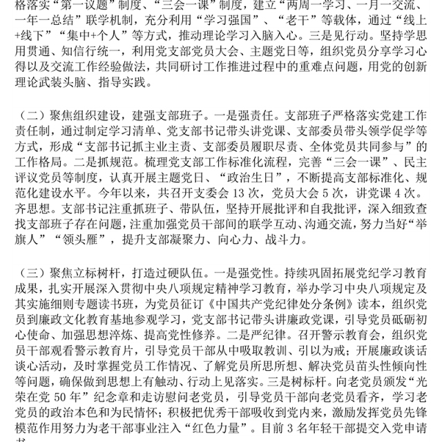 精美简洁某局党组上半年党建工作总结PPT模板(讲稿)