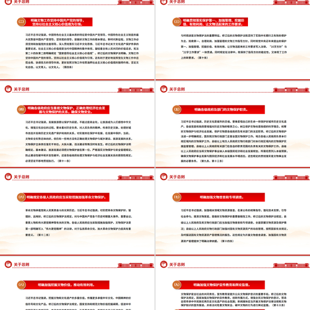 新修订《中华人民共和国文物保护法》学习宣传提纲PPT课件