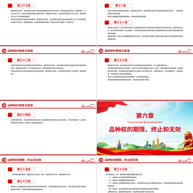 2025《植物新品种保护条例》PPT精美简洁法律法规课件下载
