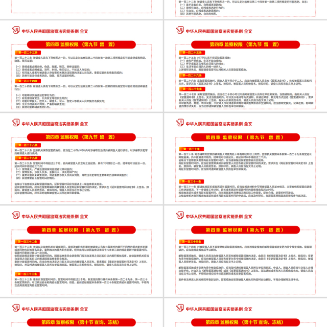 《中华人民共和国监察法实施条例》PPT2025法律法规专题课件