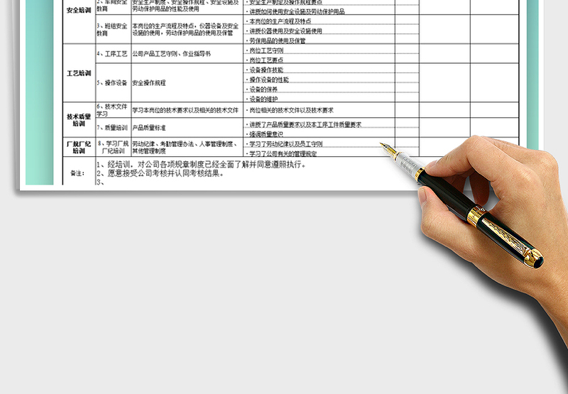 2021年员工培训记录
