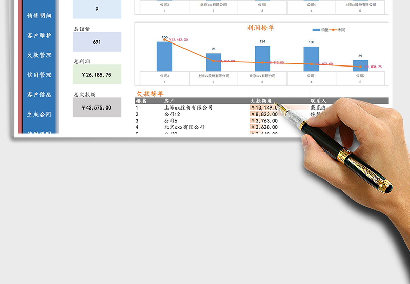 2021年客户管理系统(含销售、跟踪等)