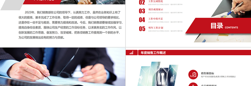 2021市场销售部营销工作总结计划PPT