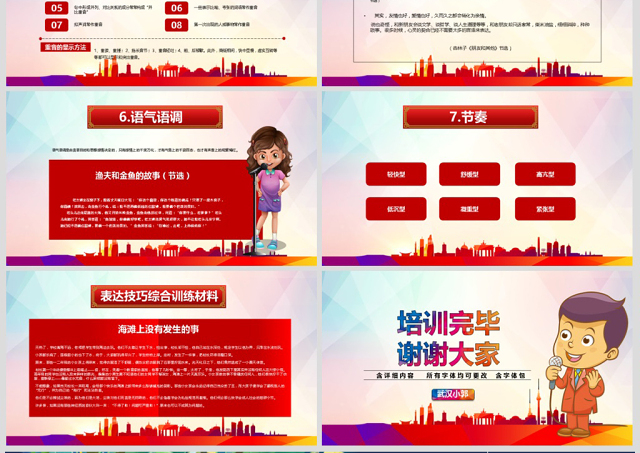 原创科学发声与表达技巧演讲口才语言培训PPT-版权可商用