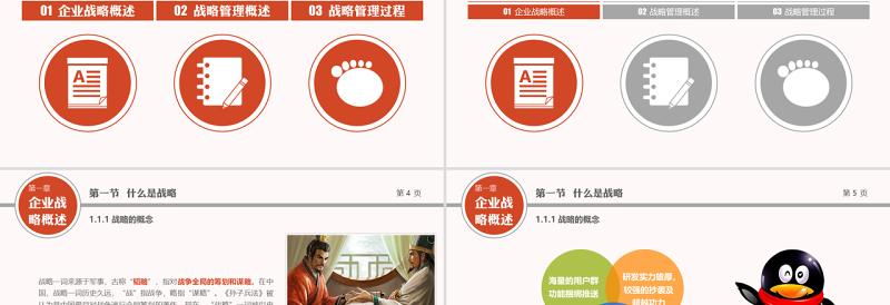 企业战略管理行业PPT模版