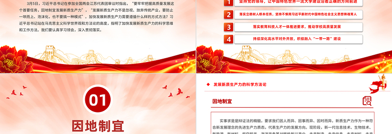 党的创新理论之发展新质生产力的科学方法论PPT课件