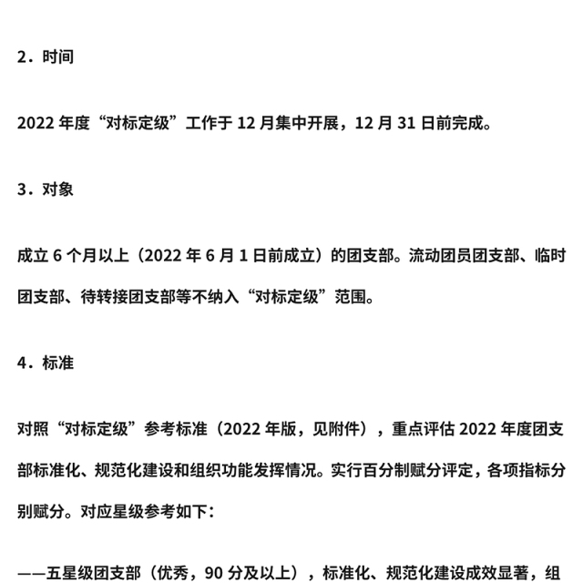 2022团总支部对标定级工作指引PPT指导推动团支部加强建设规范运行团建模板(讲稿)