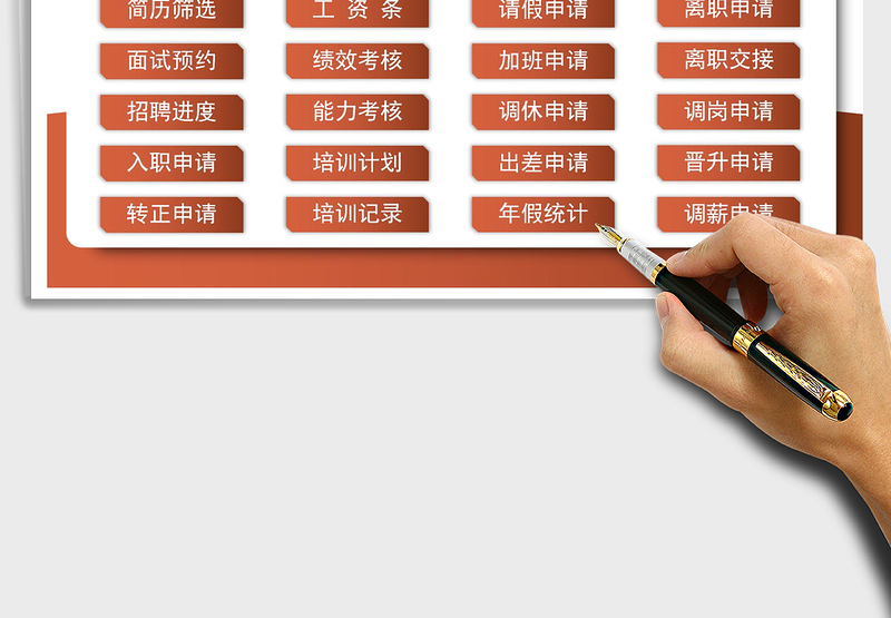 2021年人力资源管理系统(六大模块)
