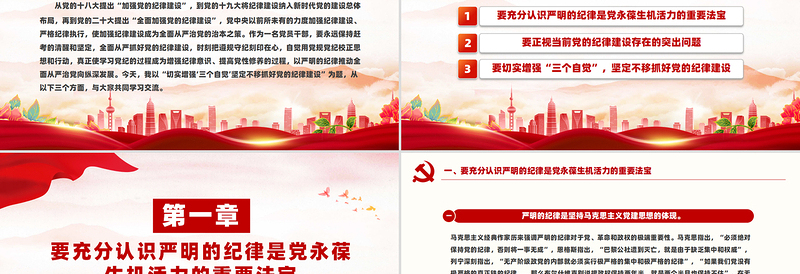 2024切实增强“三个自觉”坚定不移抓好党的纪律建设专题党课PPT课件