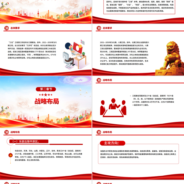 新修编《“三北”工程总体规划》PPT课件下载