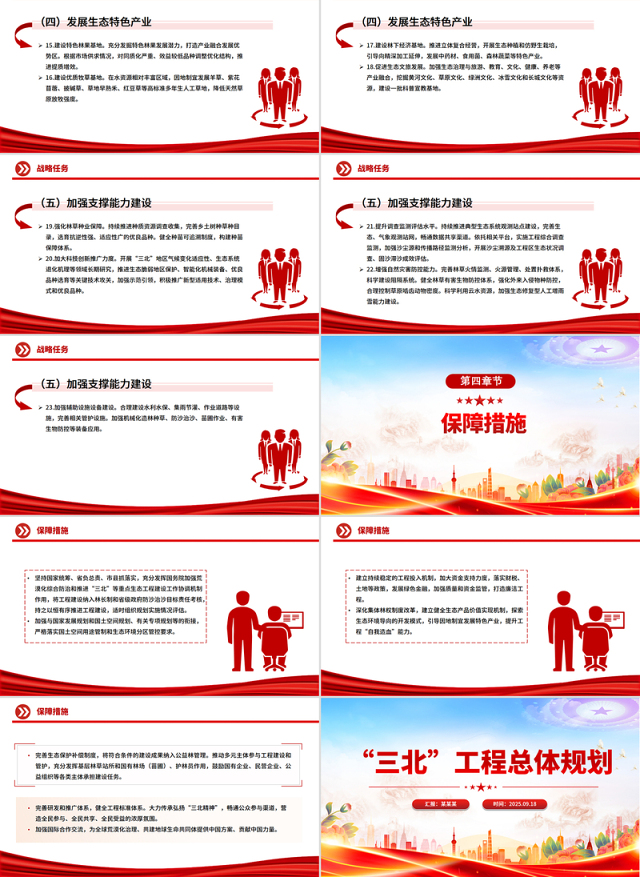 新修编《“三北”工程总体规划》PPT课件下载
