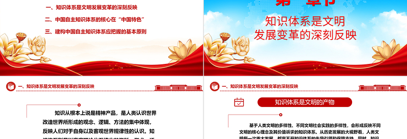 2023以高度的学术自觉建构中国自主知识体系ppt红色党政风坚守中国立场,彰显中国智慧,弘扬中国价值专题党课教育课件