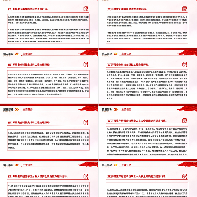 精美简约安全生产治本攻坚三年行动方案(2024--2026)PPT课件