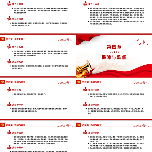 深入学习《反间谍法》PPT党政风党课课件下载