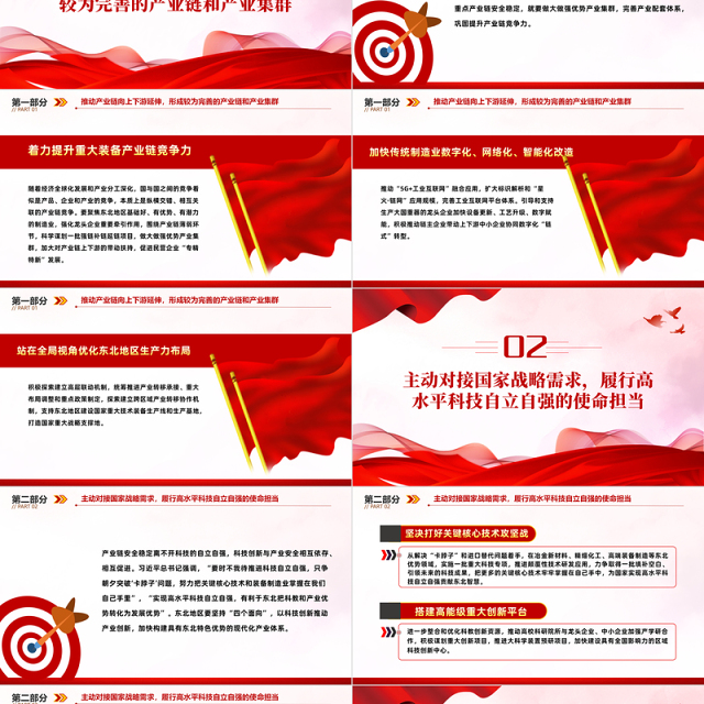 牢牢把握东北在维护国家产业安全中的重要使命PPT学习新时代推动东北全面振兴座谈会讲话课件