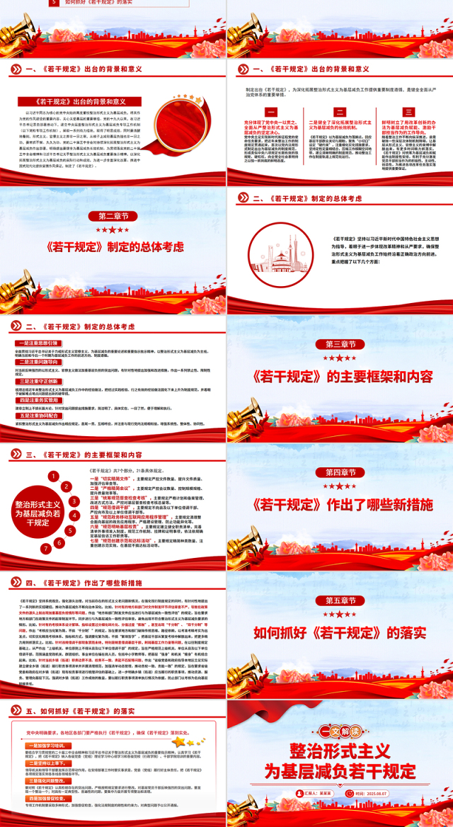 解读《整治形式主义为基层减负若干规定》PPT课件