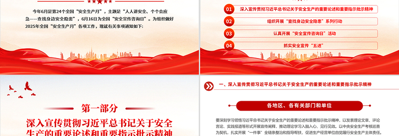 2025全国安全生产月安全生产知识教育培训PPT课件下载