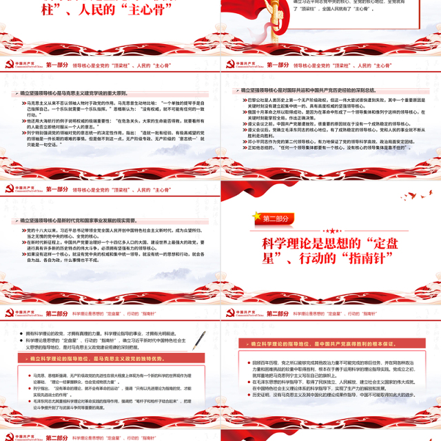 忠诚拥护“两个确立”坚决做到“两个维护”PPT党政风党员干部学习教育专题党课