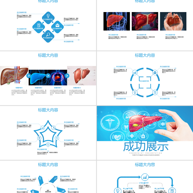 原创乙肝肝炎疾病治疗与预防方案PPT封含PS-版权可商用