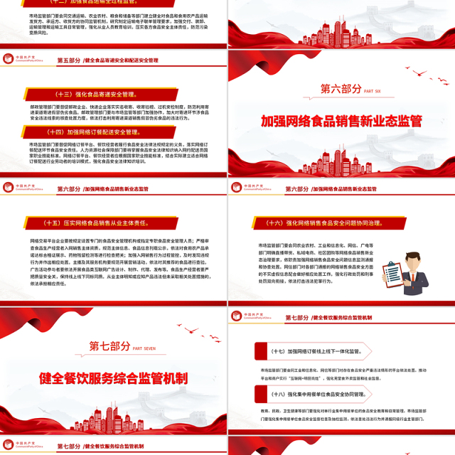 关于进一步强化食品安全全链条监管的意见PPT课件下载