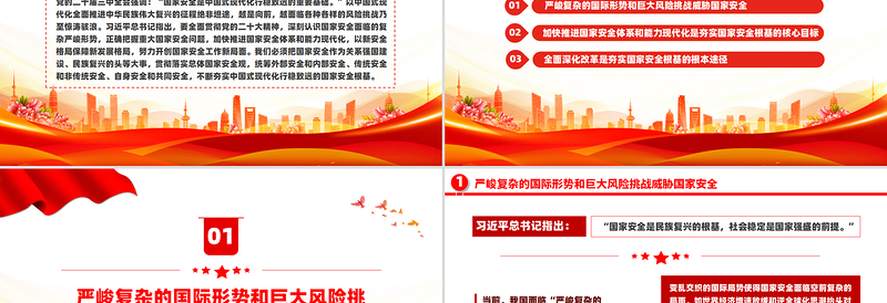 国家安全是中国式现代化行稳致远的重要基础PPT党建风正确把握重大国家安全问题课件