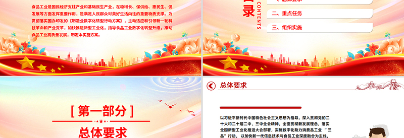 2025《食品工业数字化转型实施方案》PPT课件