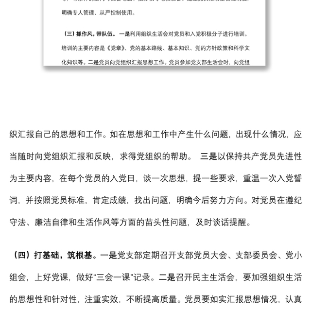 国有企业关于过硬党支部建设和发展党员档案整改落实情况的报告