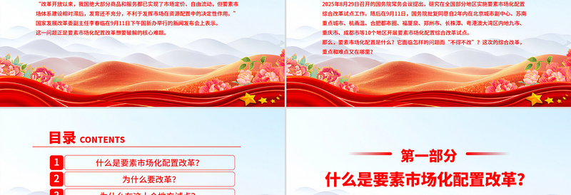 解读要素市场化配置改革是什么怎么改在哪改PPT课件下载
