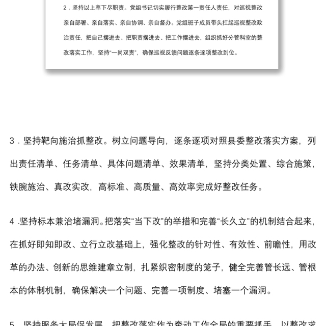 县行政审批服务局关于省委巡视反馈问题的整改方案