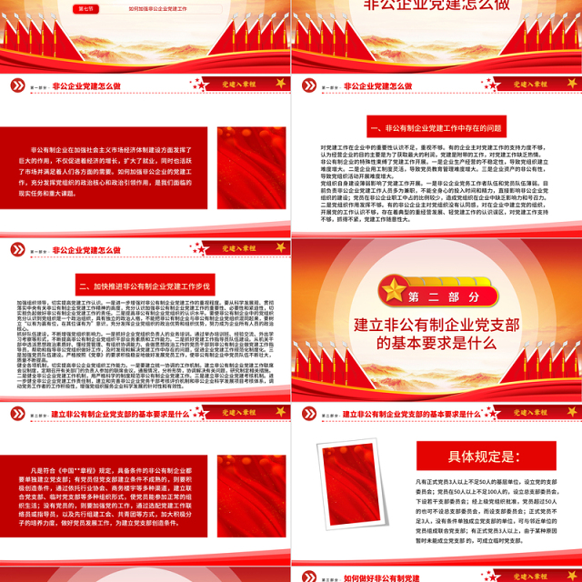 2022党建入章程PPT聚焦党建工作写入非公企业章程推动党建工作与企业生产经营深度融合党建党课课件