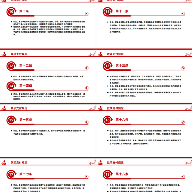 新修订版《保障中小企业款项支付条例》PPT课件