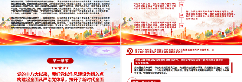 党建风以作风建设新成效推动保持党的先进性纯洁性PPT党课