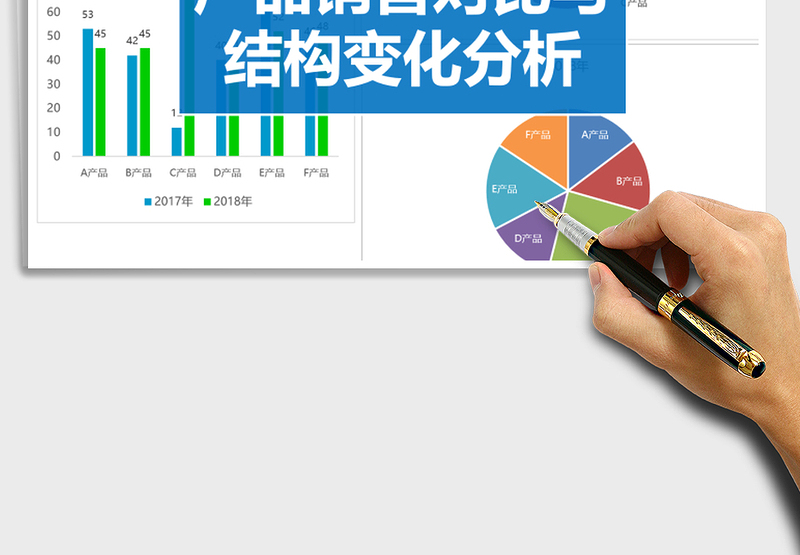 2021年近两年产品销售情况对比与结构分析