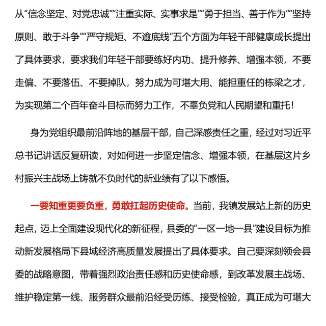 认真履职尽责主动担当作为PPT红色精美做新时代需要的基层干部主题党课课件(讲稿)
