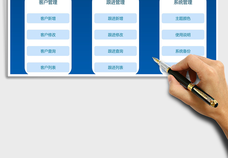 2021年客户跟进管理系统
